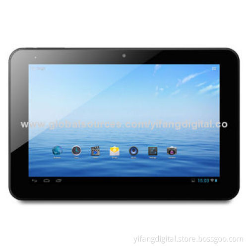 10.1" 3G Tablet PC, Quad Core with RK3188 Cortex A9 1.6GHz, 1280x800P High Resolution and BT 4.0